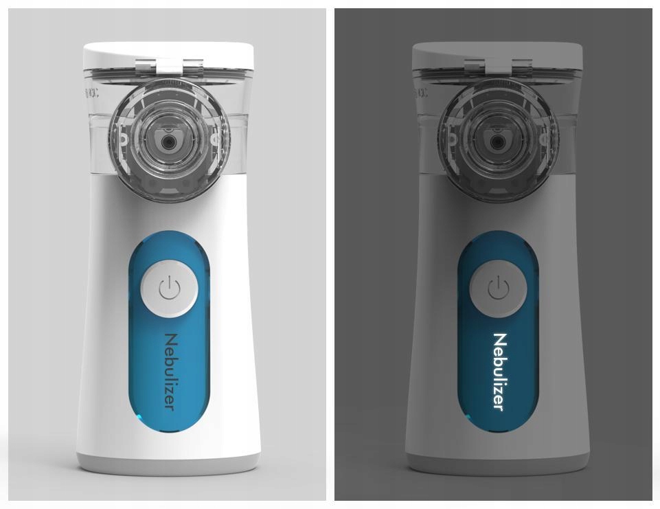 Certyfikowany Inhalator MESH Nebulizer Przenośny Szybkość inhalacji 0.2 ml/min