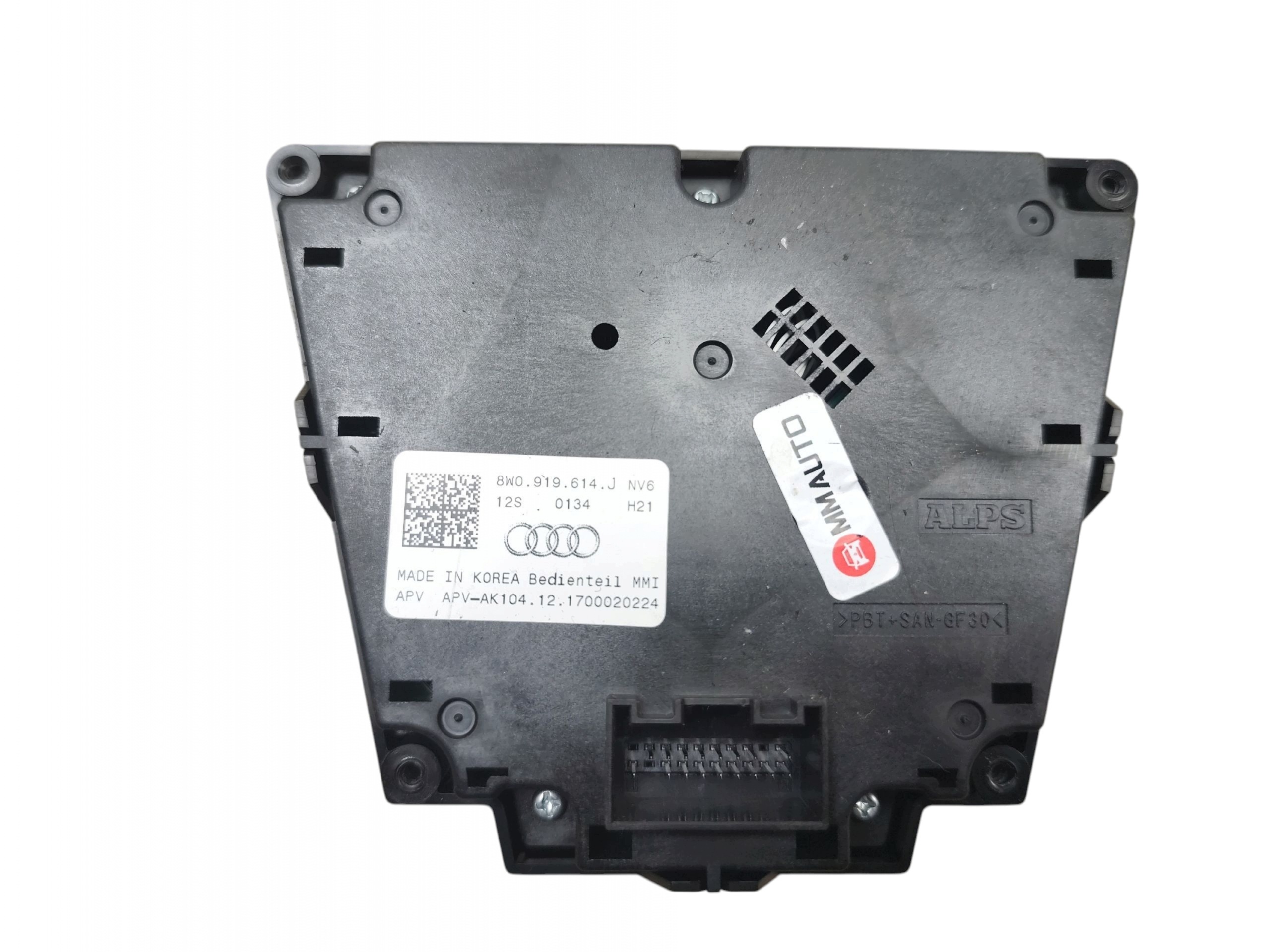 bedienteil MMI RADIEM der navigation AUDI A4 B9 (2015-2019) 8W0919614J