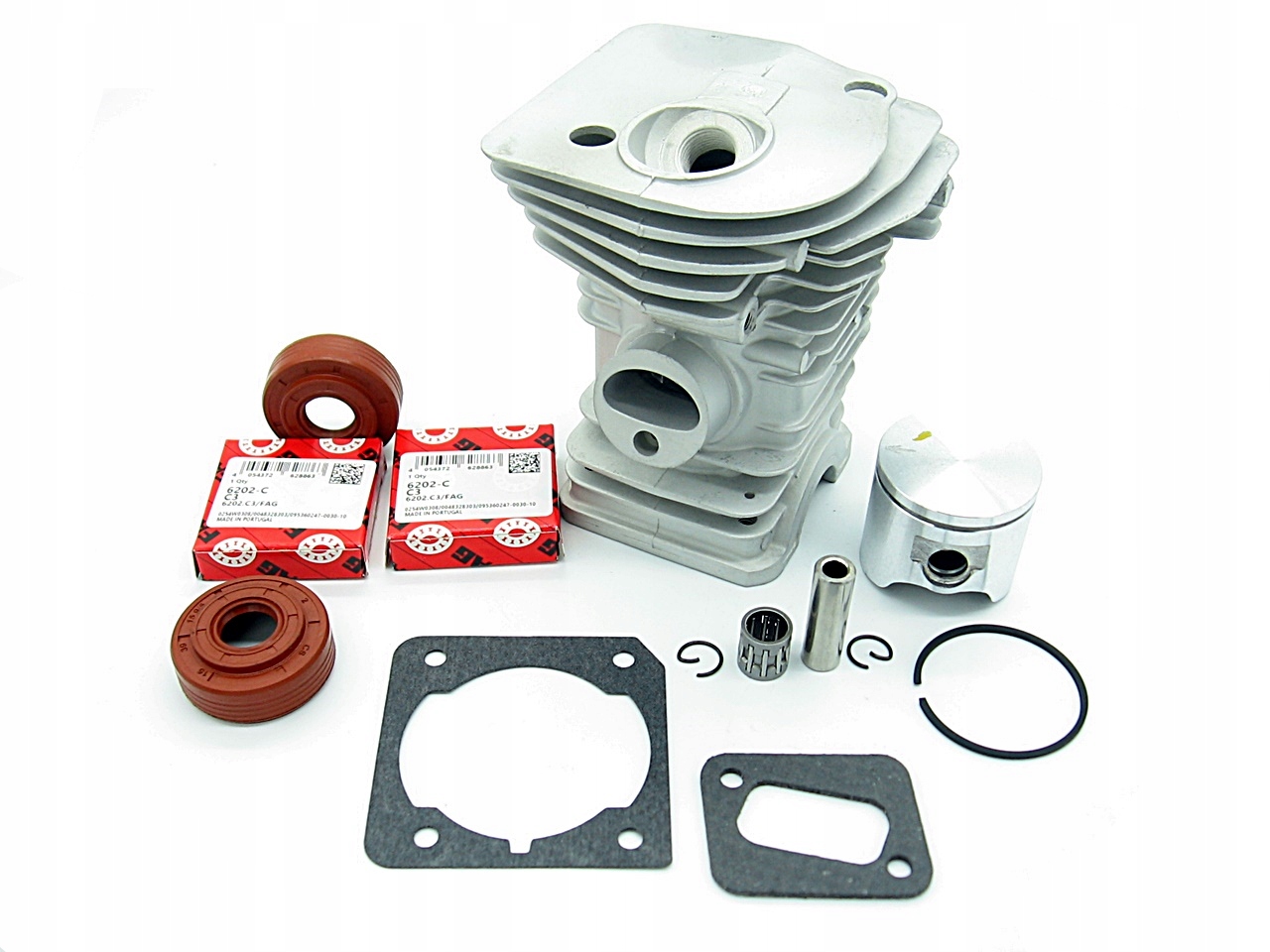 Cylinder uszczelniacze łożyska do Husqvarna 340 345 350 zestaw naprawczy