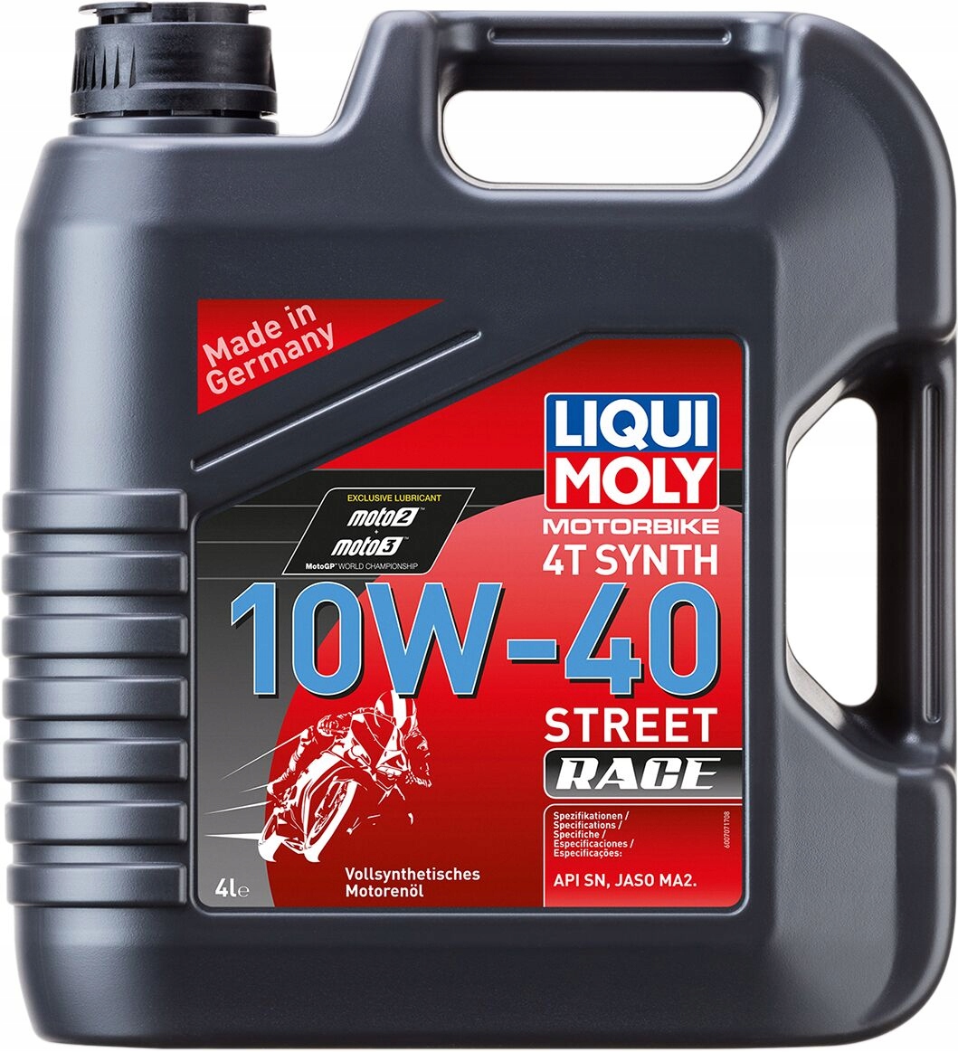 Motorový Olej 4T Syntetický 10W40 Street Liqui Moly 4 L
