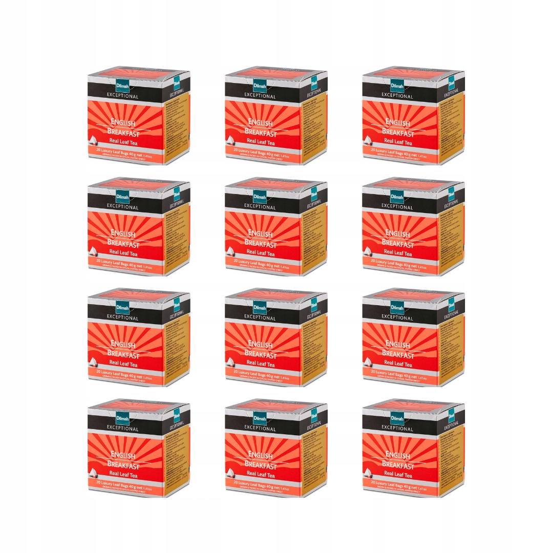 Herbata czarna Dilmah English Breakfast 12 sztuk