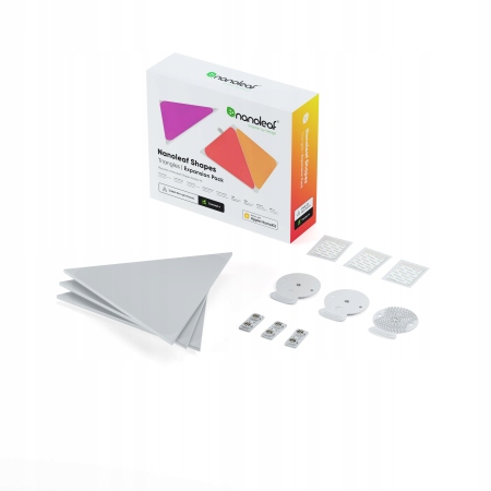 Nanoleaf Shapes Triangles Starter Kit svetelné panely (9 panelov)