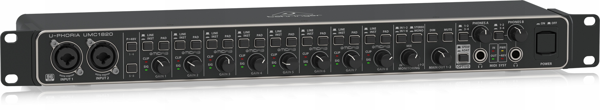 Behringer UMC1820 Usb audio rozhranie