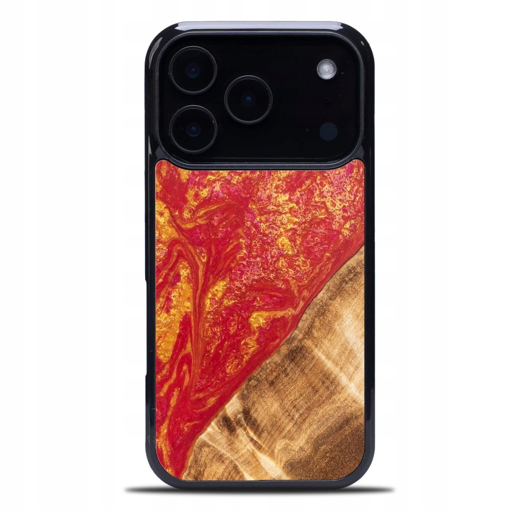 Pouzdro Bewood Unique pro iPhone 17 Pro Neony Paříž
