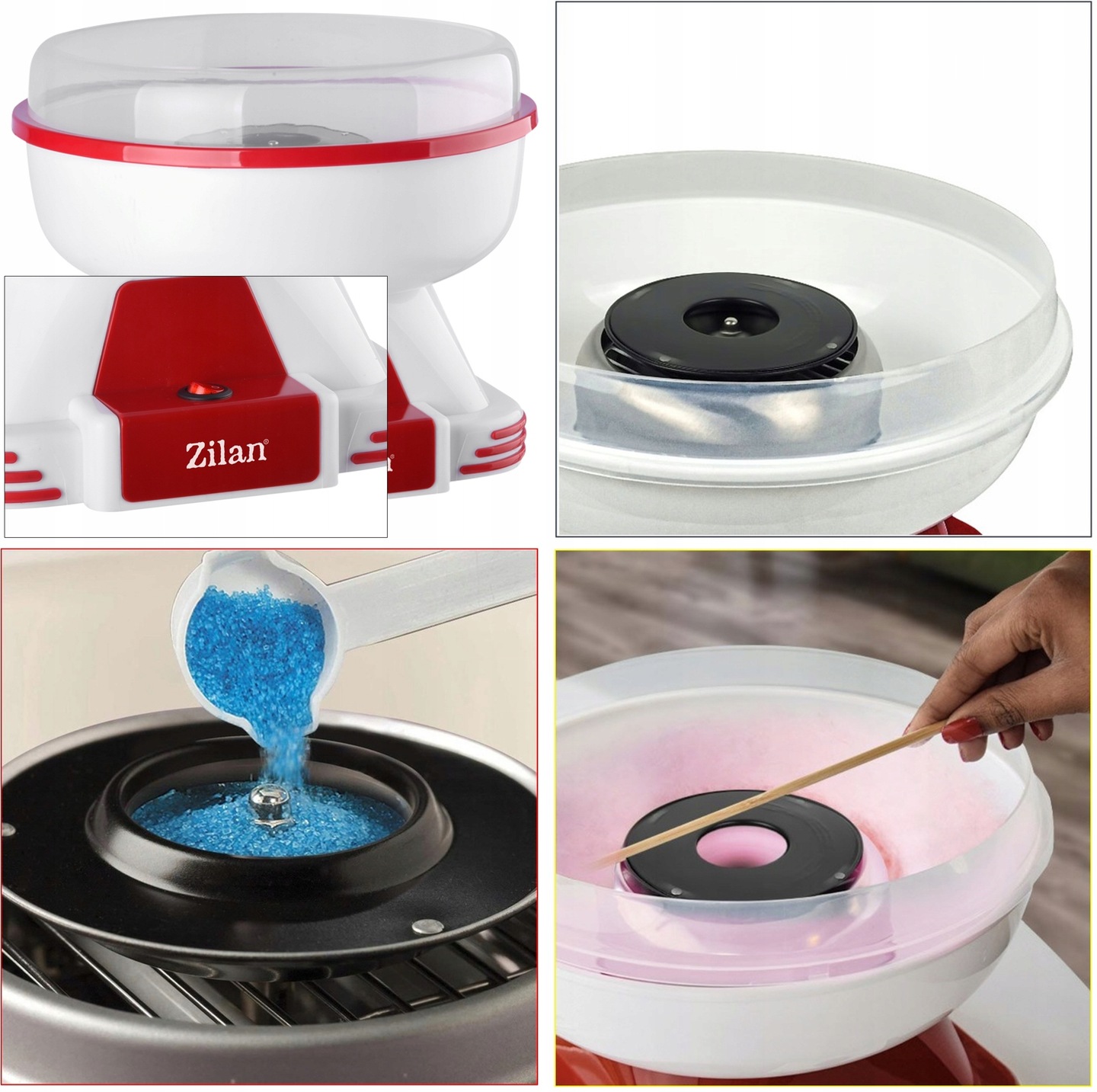 MASZYNKA DO WATY CUKROWEJ DOMOWY ZESTAW 500W Moc 500 W