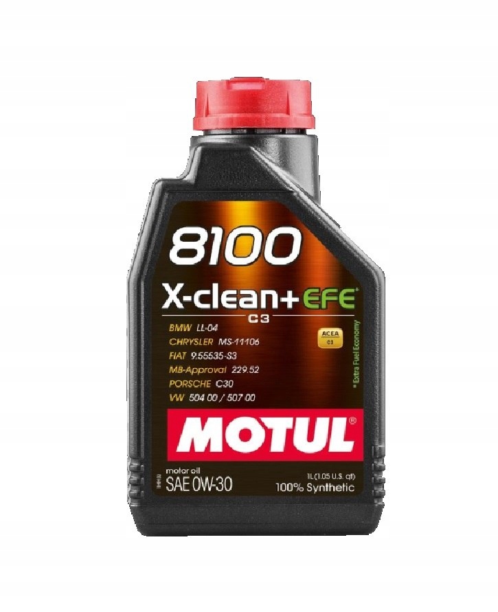 Olej Motul 0W30 1L X-clean+ 8100 Efe