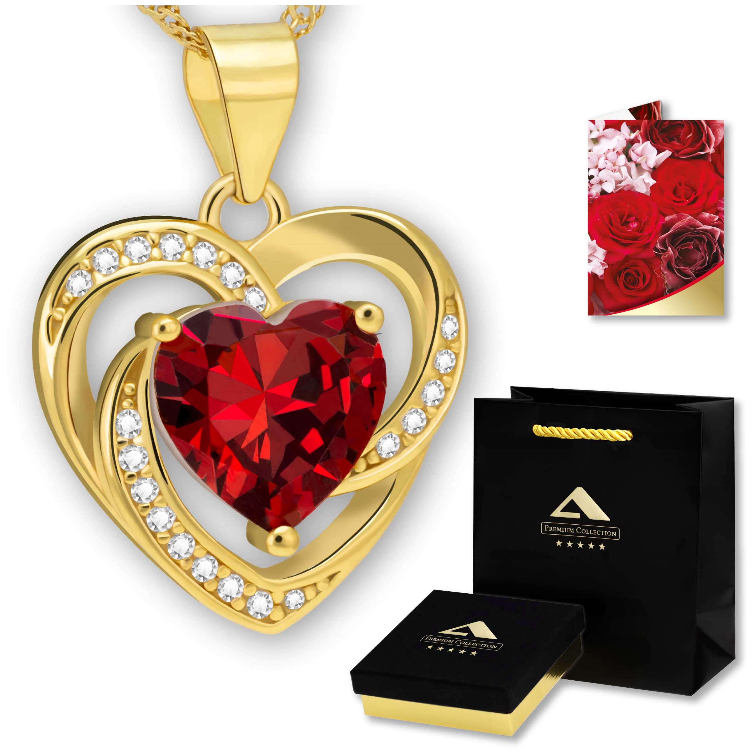 Naszyjnik Biżuteria Damska Łańcuszek Srebrny dla Mamy Kobiety Żony