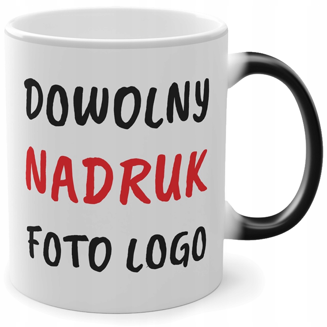 

Magiczny Kubek Z Dowolnym Nadrukiem Kartonik Foto