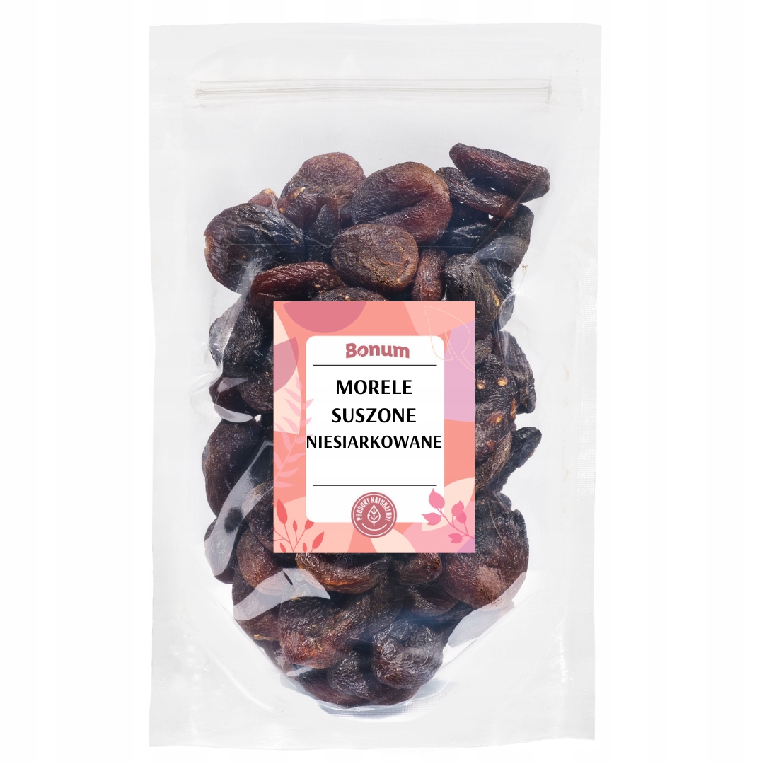 Levně Sušené meruňky Tmavé nesířené Bez Pecek přírodní Bez Semení 1kg Bonum