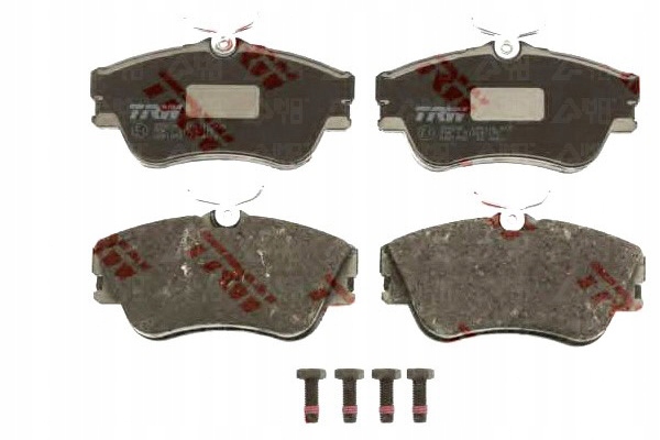 Trw Brzdové Destičky Vw Přední T4 09/90 15 Asistent řidiče #28