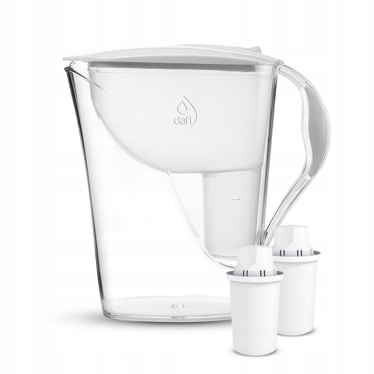 Dzbanek filtrujący Dafi Luna 3,3l biały 2xClassic