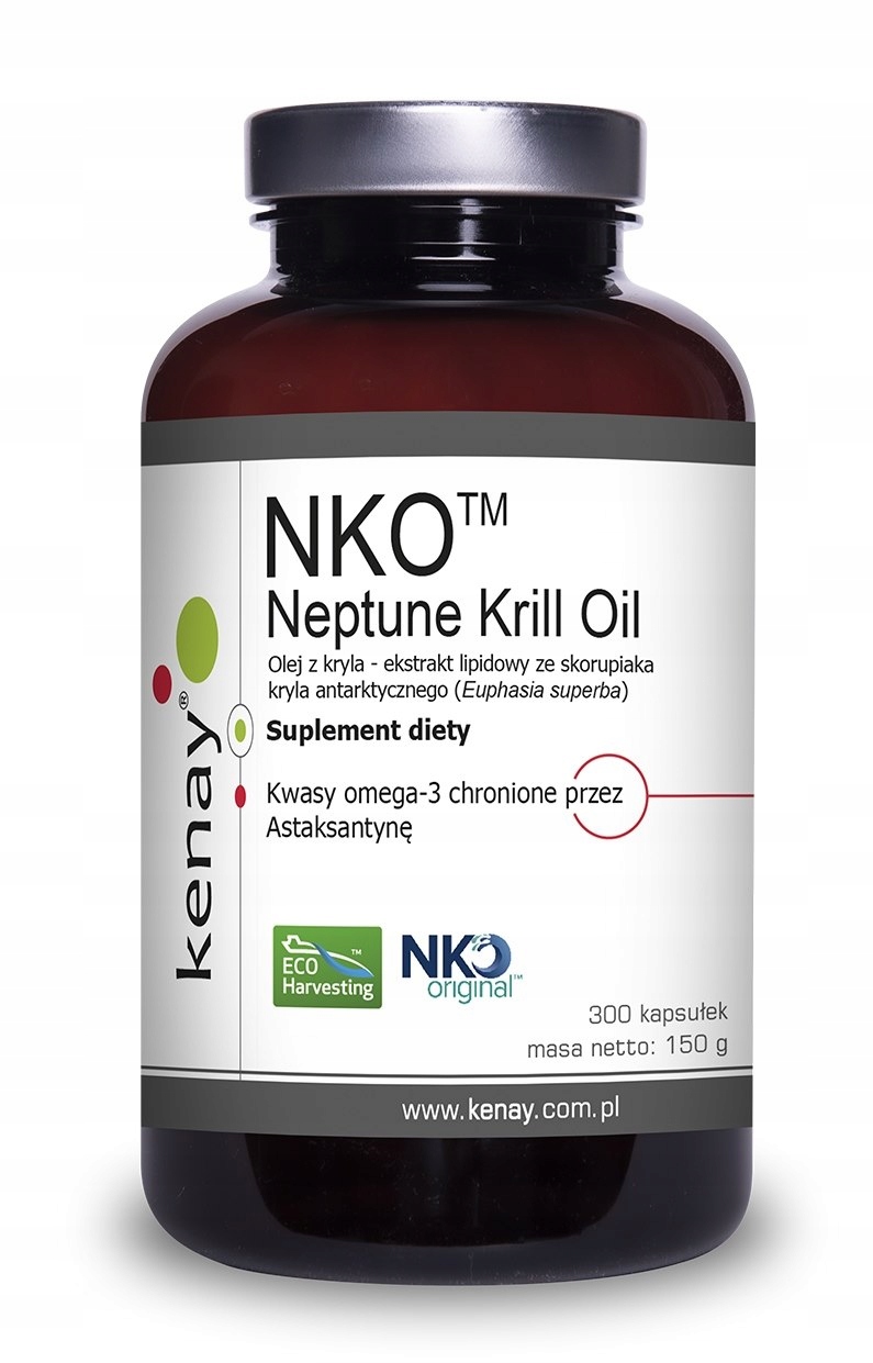 Kenay Nko Olej z Kryla Neptune Krill Oil (300 kaps.)