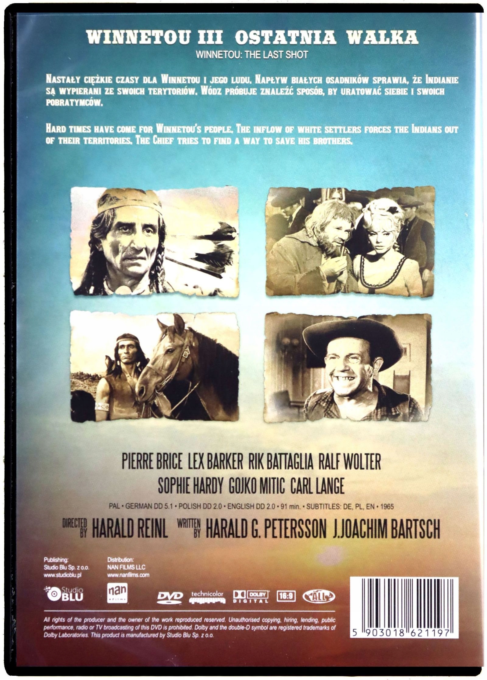 WINNETOU III: OSTATNIA WALKA [DVD] Gatunek westerny