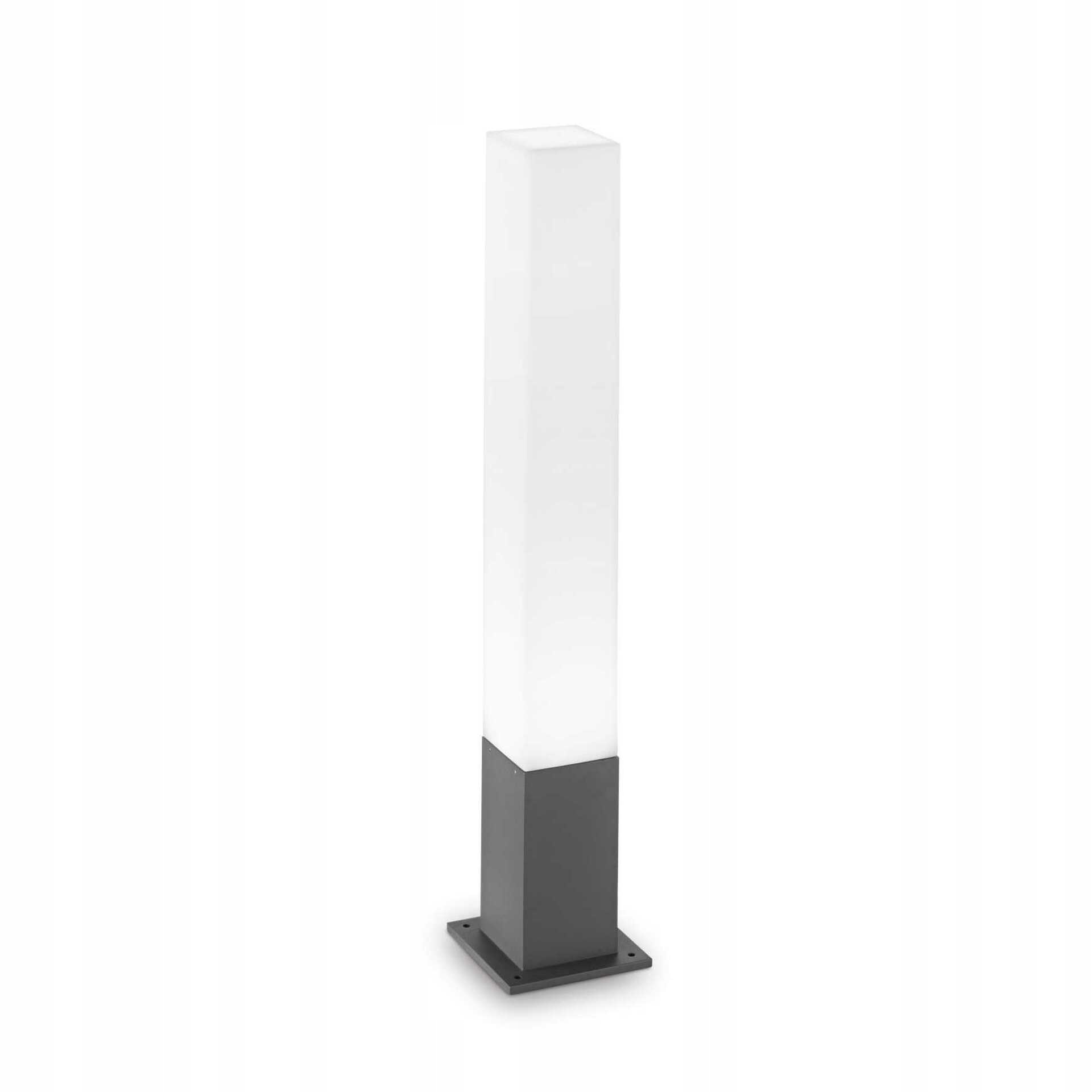 Vonkajšie stĺpikové svietidlo Ideal Lux Edo PT1 GX53 15W IP44 antracit