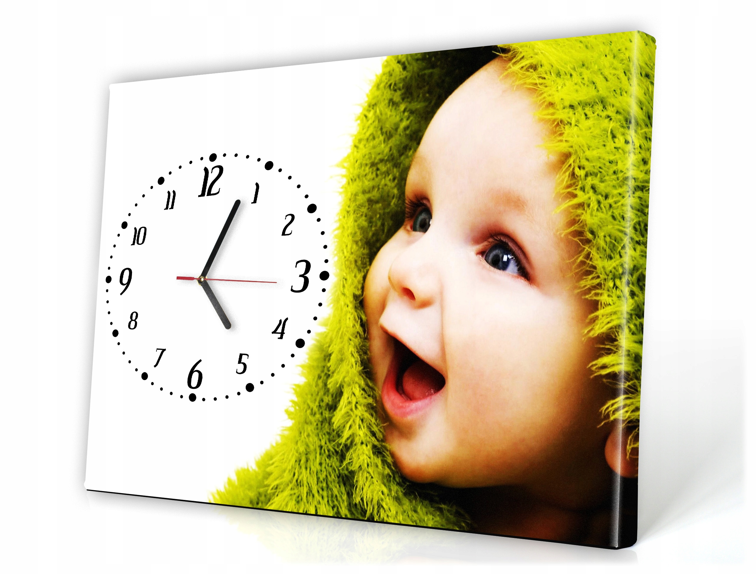 

Foto-obraz Z Zegarem na płótnie ze zdjęcia 70x50cm