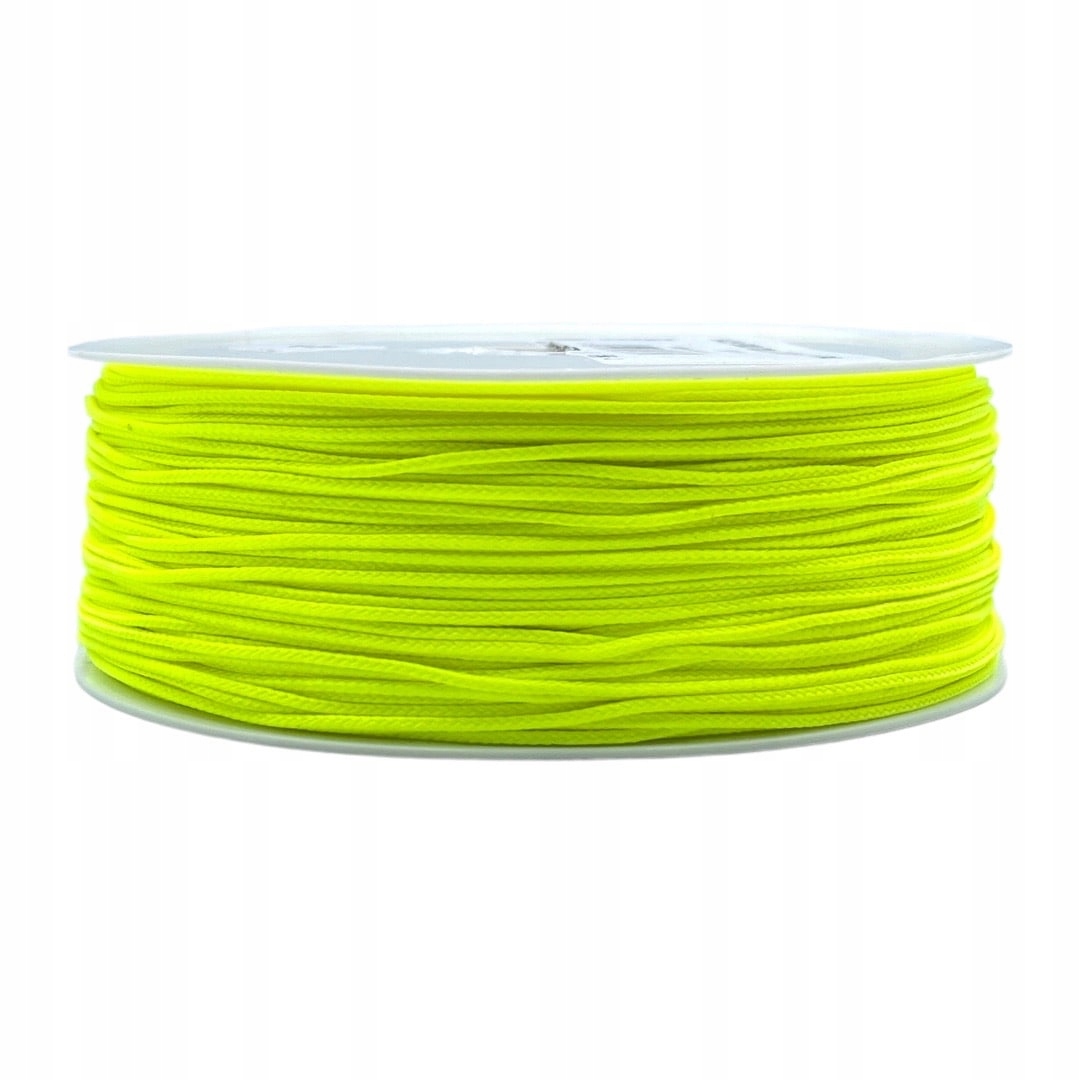 Sznurek do biżuterii poliestrowy neonowy 1.1mm 50m jubilerski