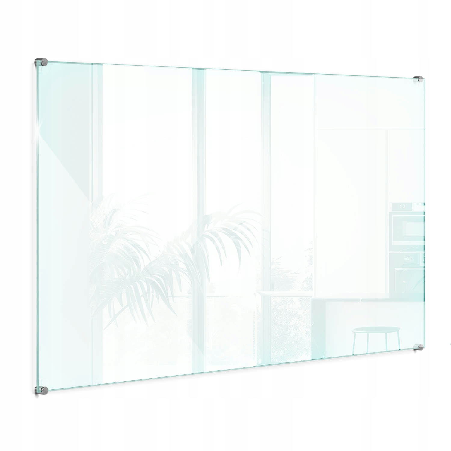 Ochranný skleněný panel pro zabudování, kryt stěny, snadné čištění 100x70