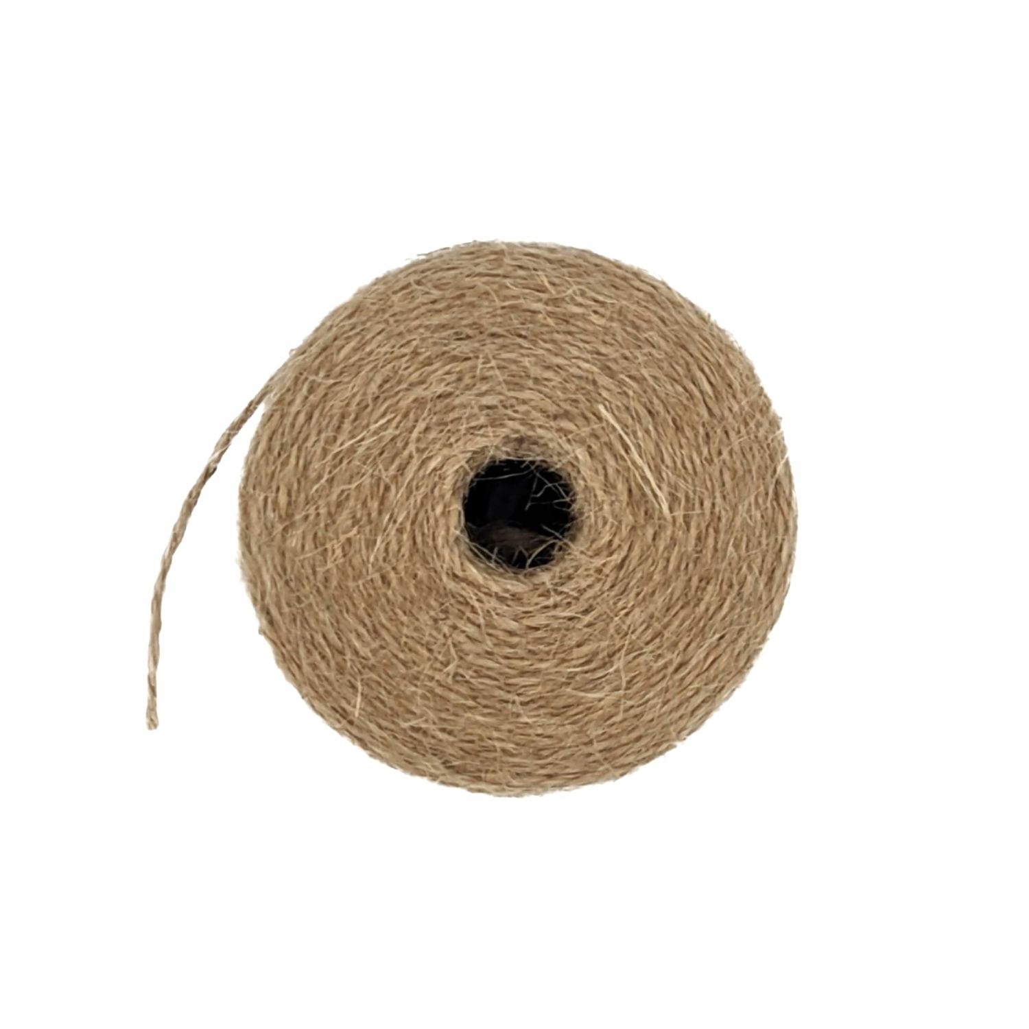 12 x Jutový provázek (přírodní) 2 mm 2 nitě 270 m/ 300 g