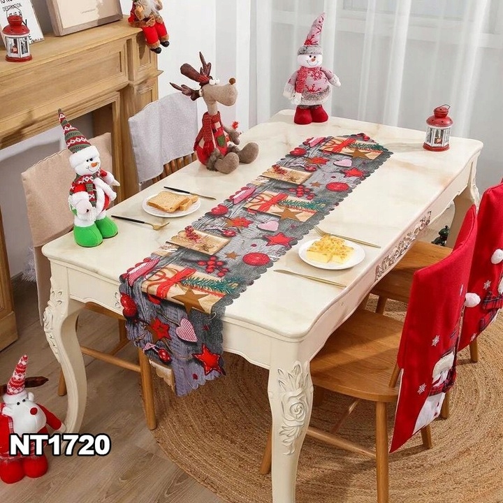 BIEŻNIK ŚWIĄTECZNY OBRUS NA STÓŁ ŚWIĘTA OZDOBA Marka 7&7