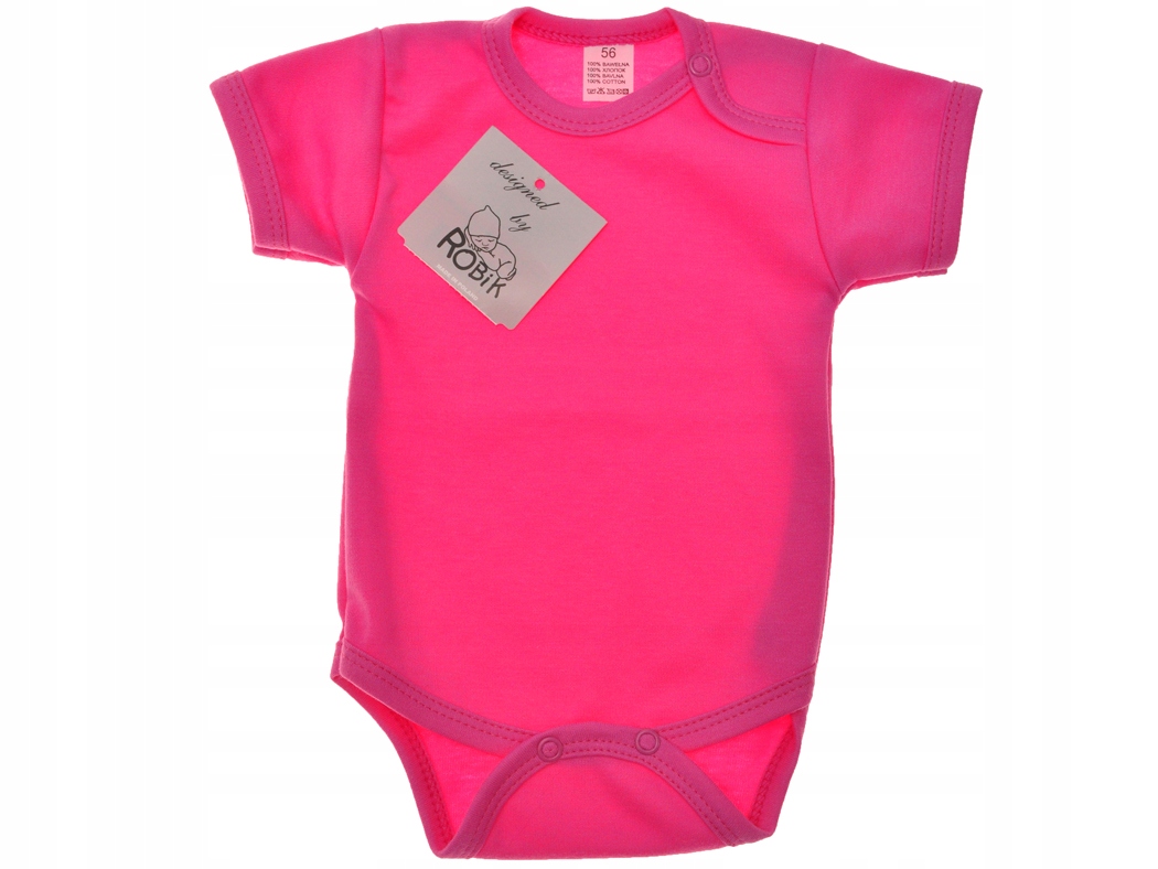 

Amarantowe Body krótki rękaw r.80 Robik