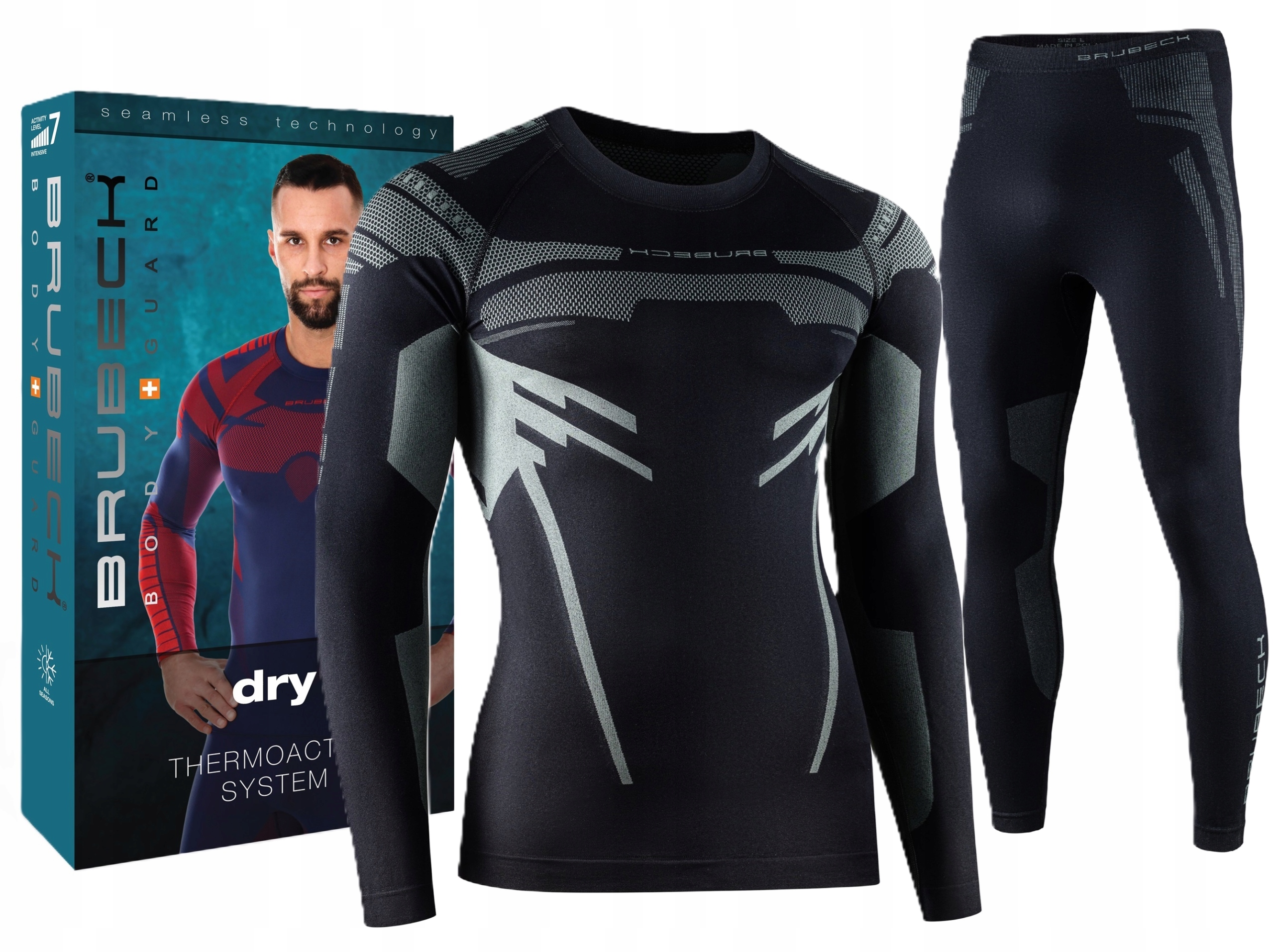 Dry Termoaktywna Narciarska Odzież Sportowa -XL