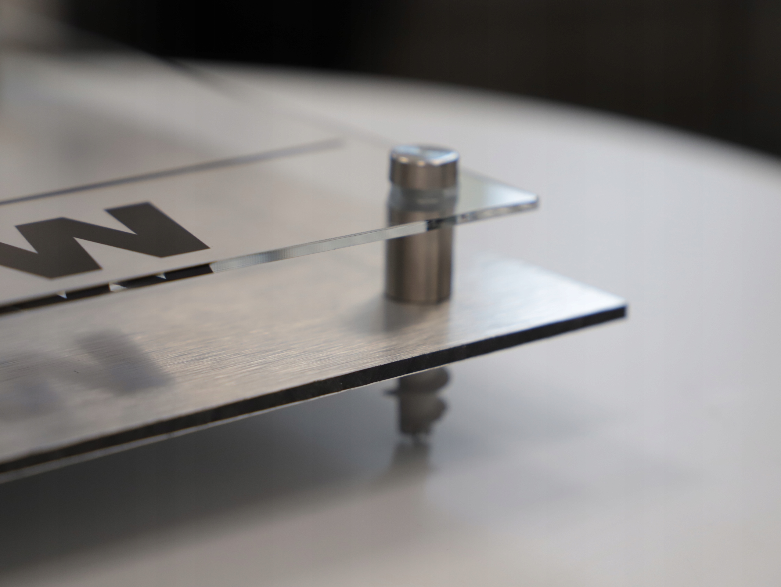 TABLICZKA adresowa DIBOND 3x32x21 3D WIELE WZORÓW Materiał aluminium