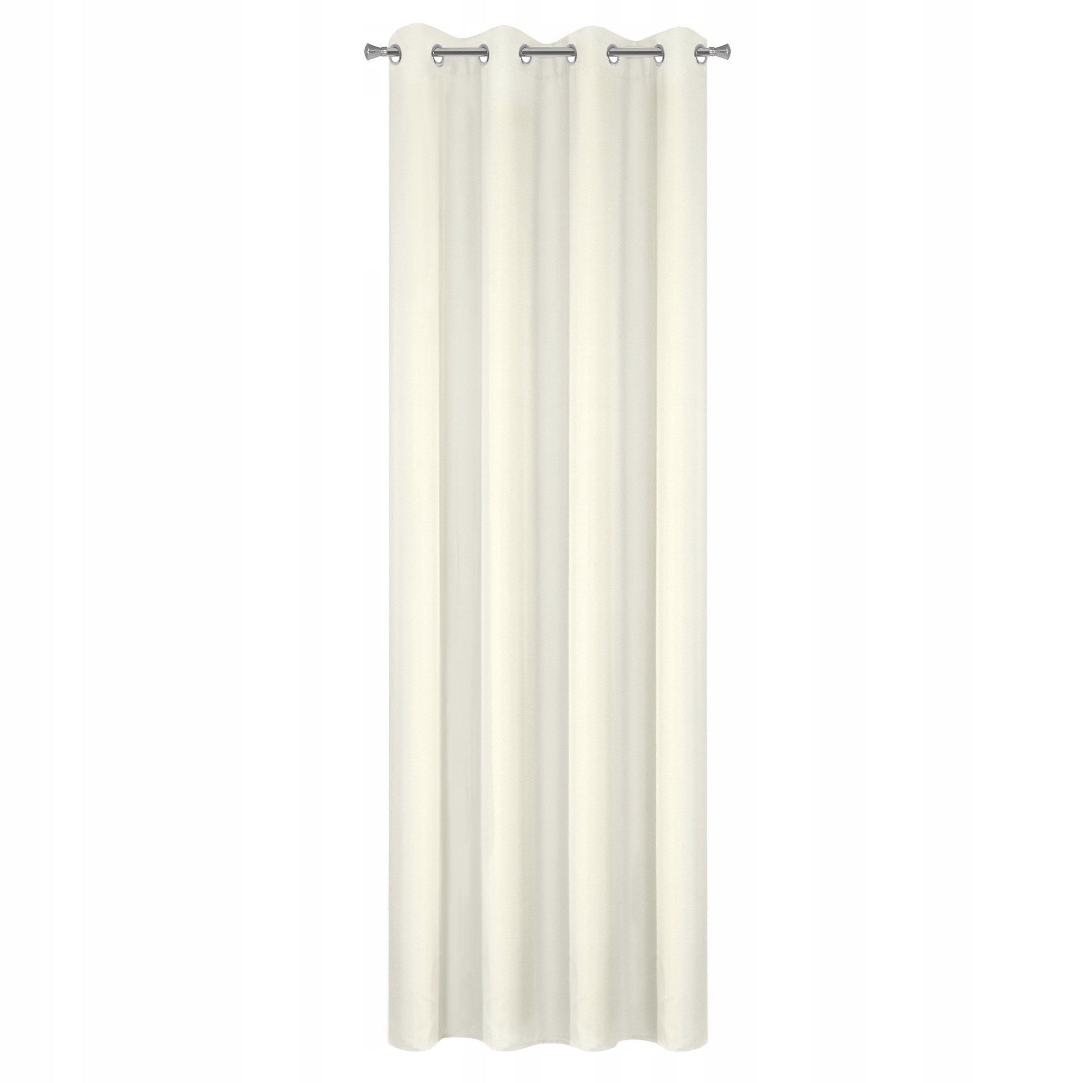

Kremowa zasłona lekka zwiewna 140X250 koła