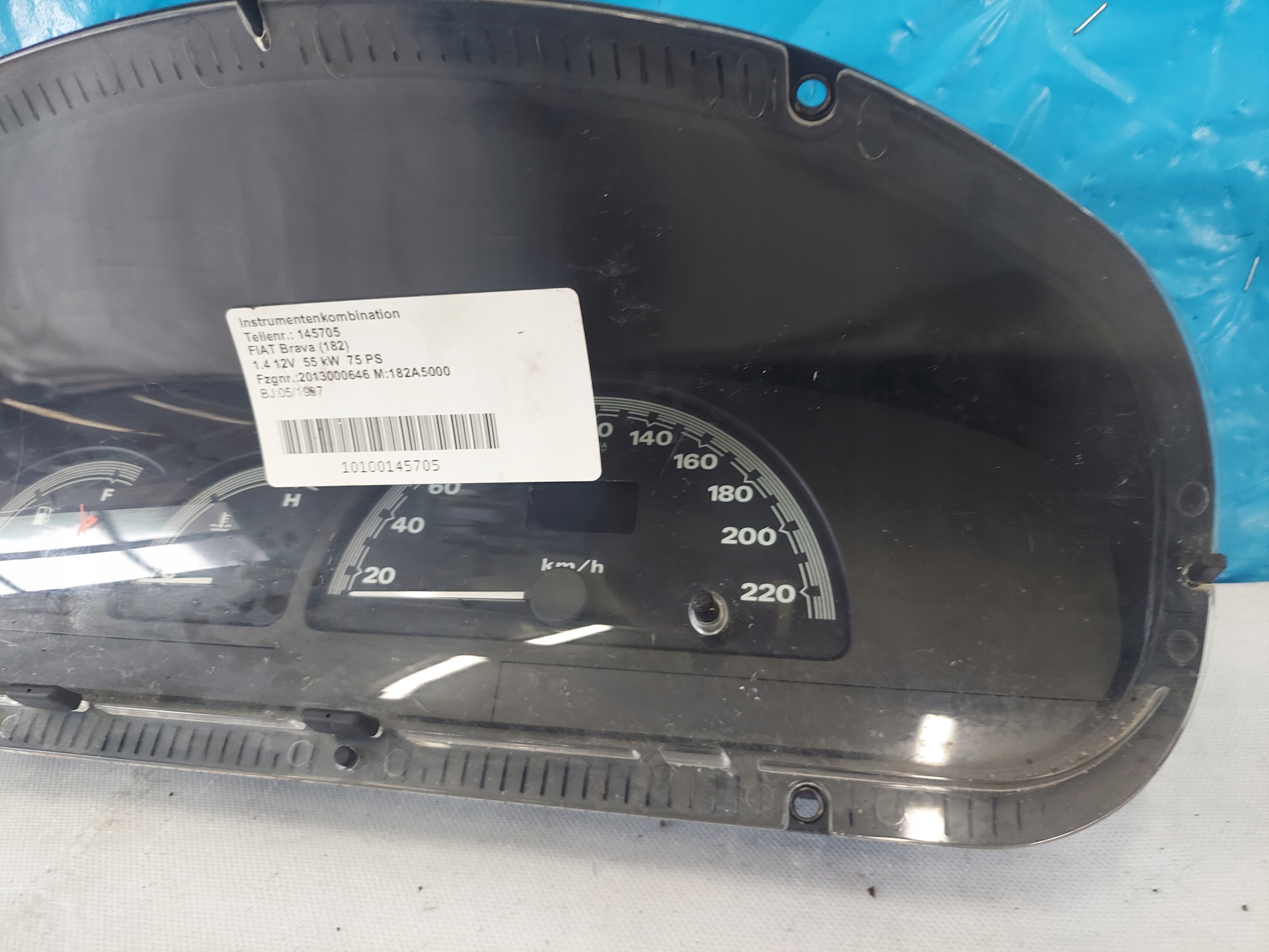 dials clock FIAT BRAVA 1.4 12V