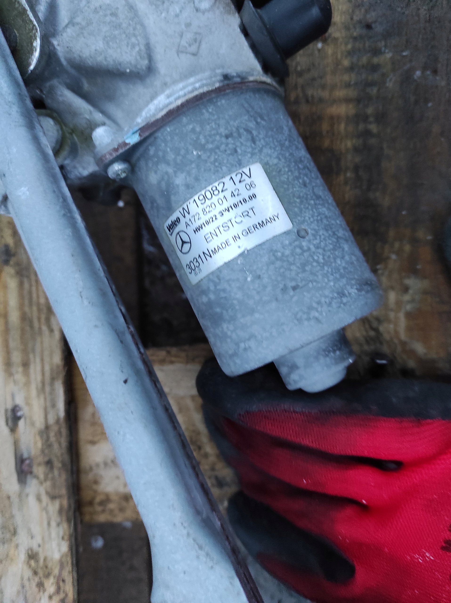Gestänge Motor Wischer Mercedes R170 A172820014206