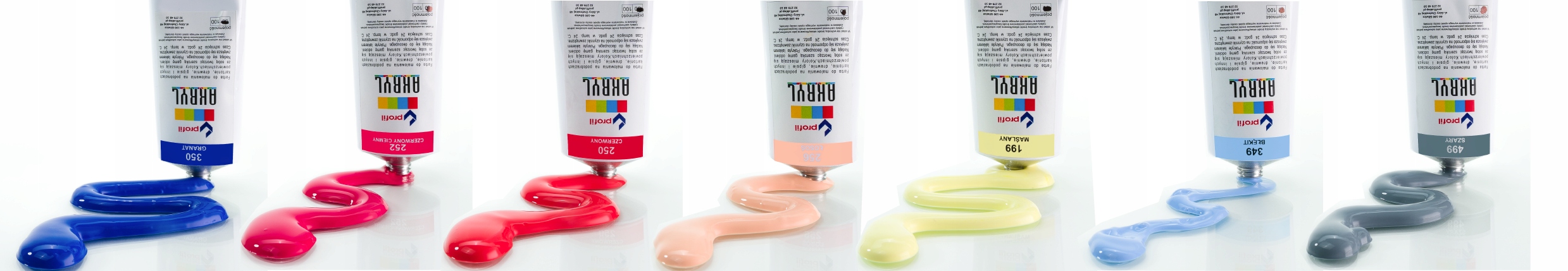 FARBA AKRYLOWA Profil 100ml Produkt PL 301 lawenda Pojemność całkowita 100 ml