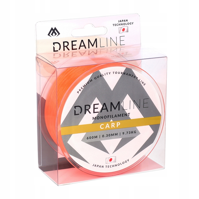 Mikado Żyłka karpiowa DREAMLINE0.40mm 16.56kg 1200m Fluo Pomarańczowa