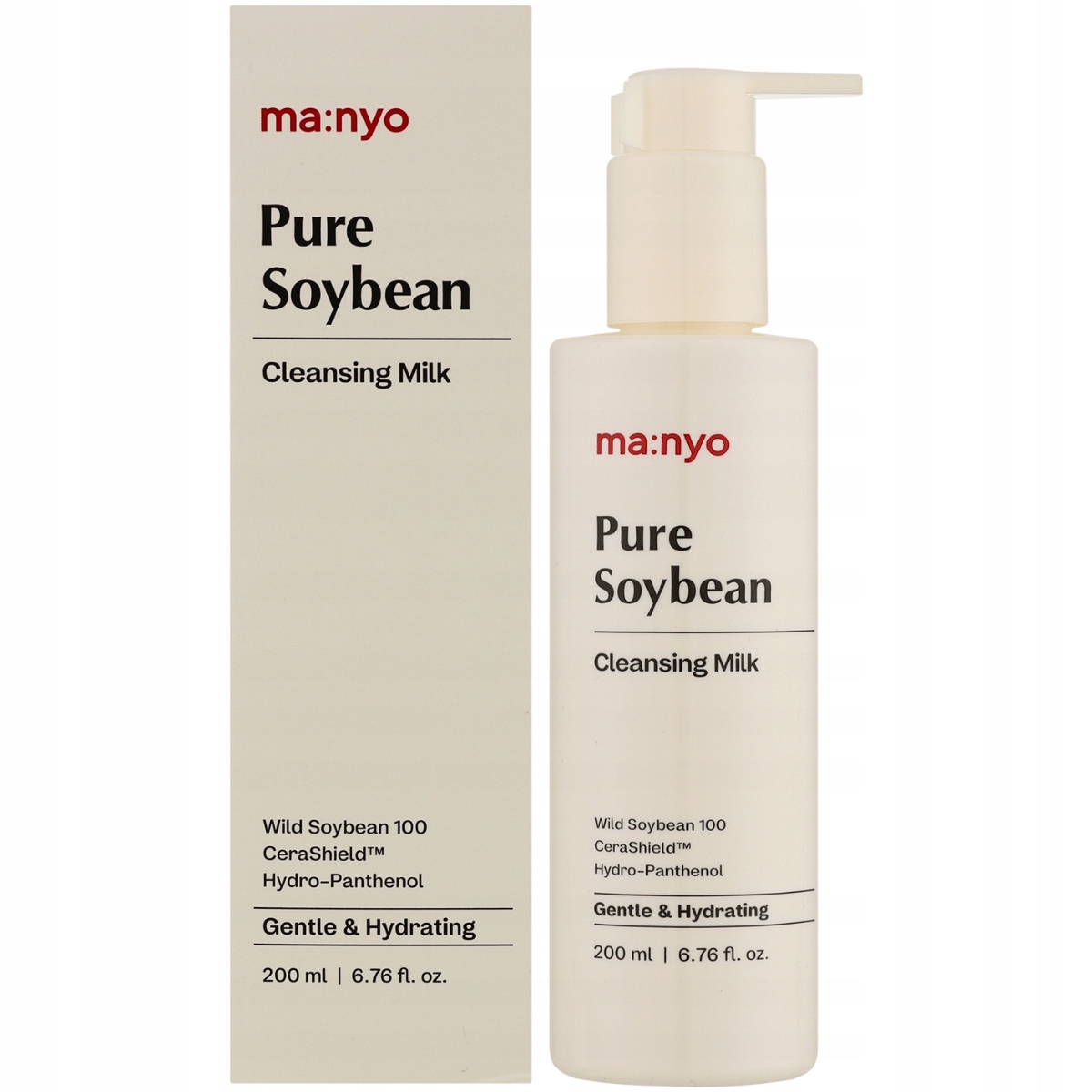 ma:nyo Pure Soybean Cleansing Milk 200 Ml čisticí mléko na obličej