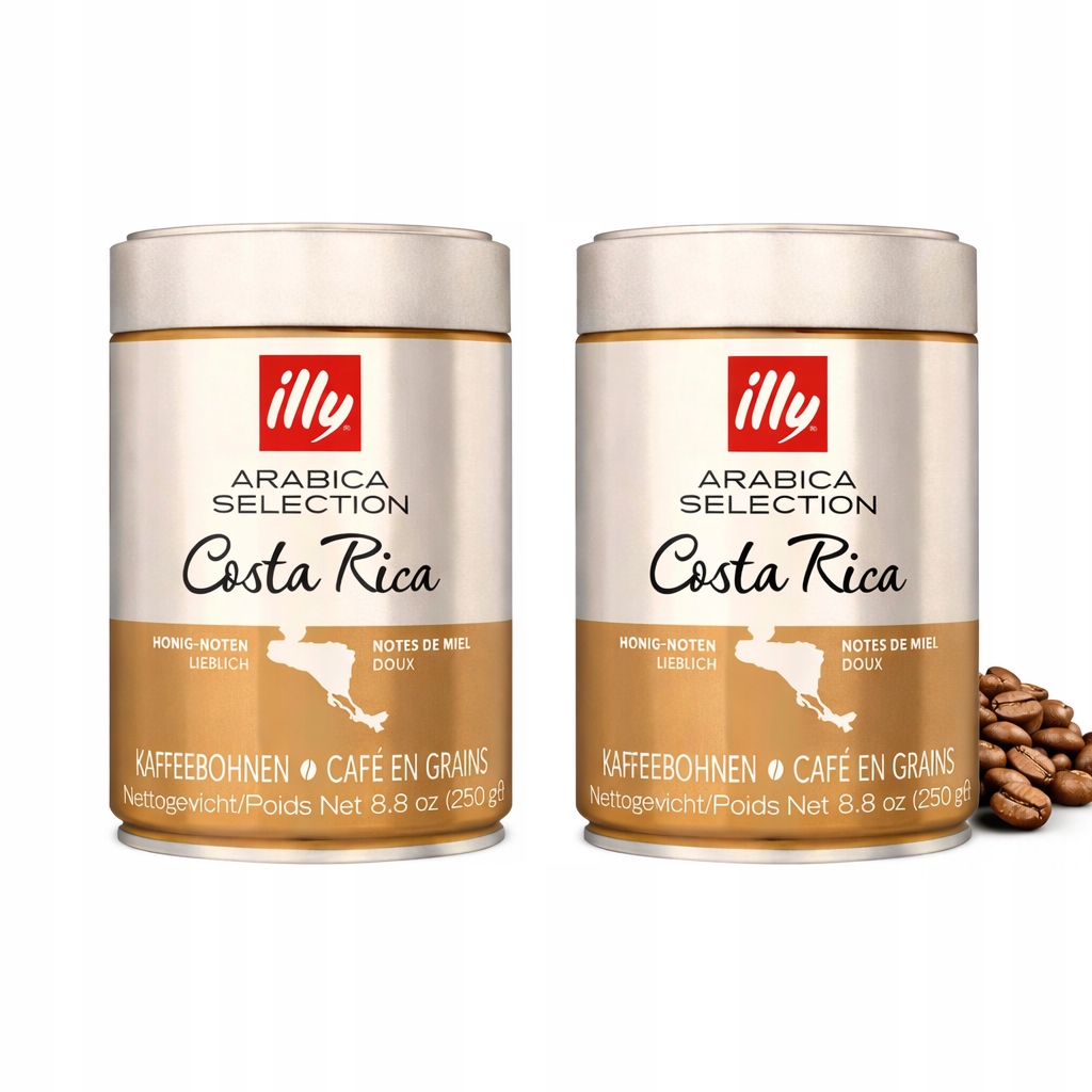 Levně Káva zrnková 250 g Illy Costa Rica 100% Arabica