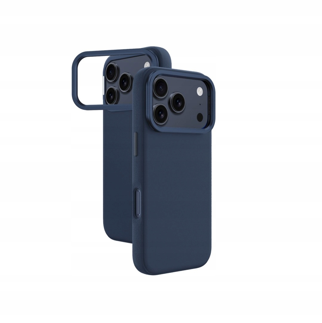 Etui pokrowiec z podstawką na iPhone 17 Pro Max Glamour niebieski