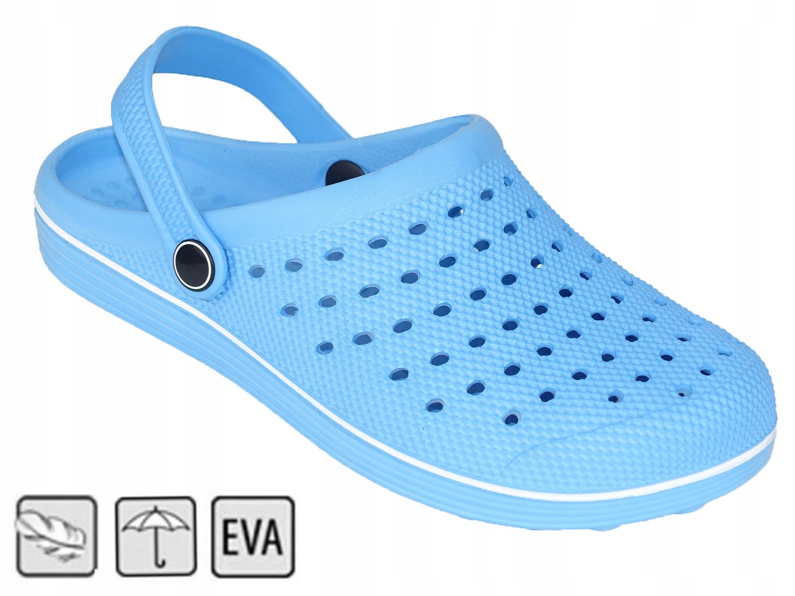 KROKSY KLAPKI DAMSKIE OGRODOWE BUTY LACZKI PIANKI