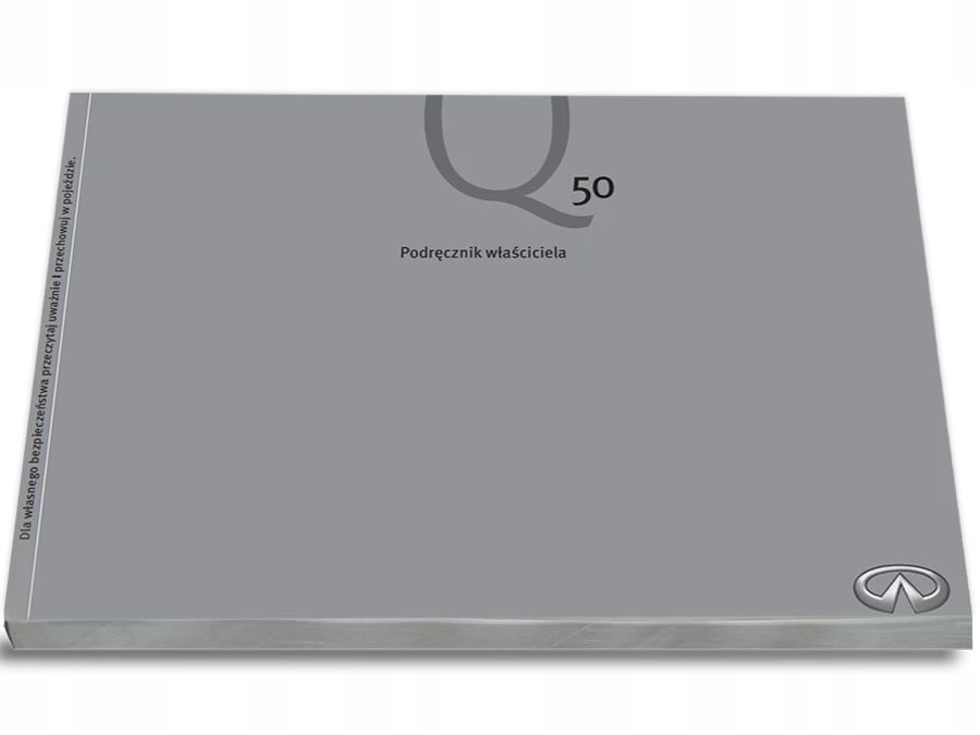 Infiniti Q50 2013 - 2020 Instrukcja Obsługi