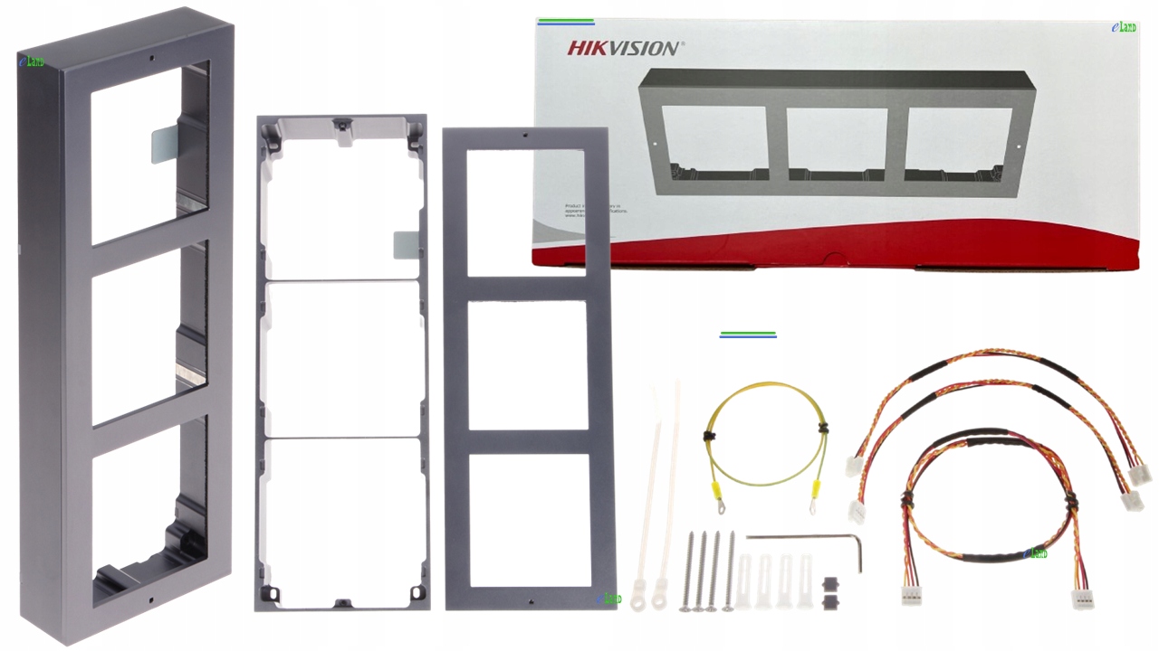 Obudowa natynkowa Hikvision DS-KD-ACW3 Komplet Ramka montażowa 3 moduły