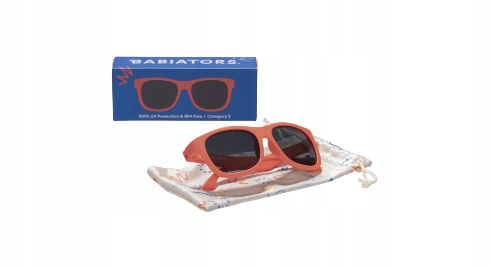Babiators Okulary Przeciwsłoneczne Dziecięce Navigator Mad Melon 3-5 Rodzaj przeciwsłoneczne