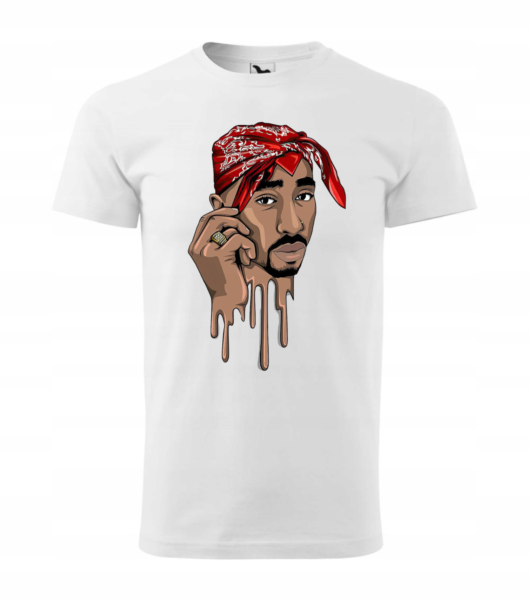 TUPAC KOSZULKA MĘSKA 2PAC HIP HOP RAP - M • Cena, Opinie • T-shirty ...