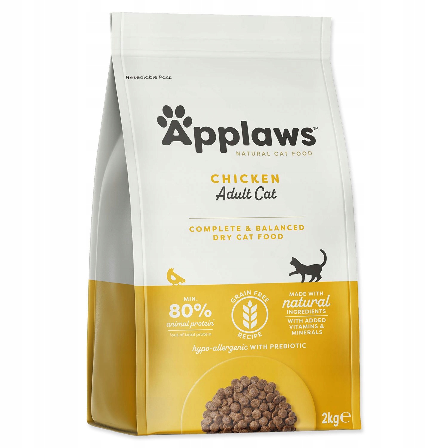 Levně Krmivo Applaws Dry Cat Chicken 2kg