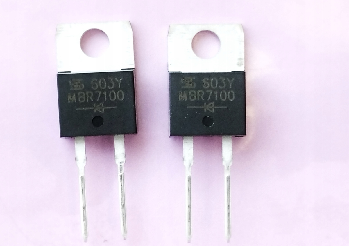 [5 szt] MBR7100 Dioda Schottky 7,5A 100V TO220