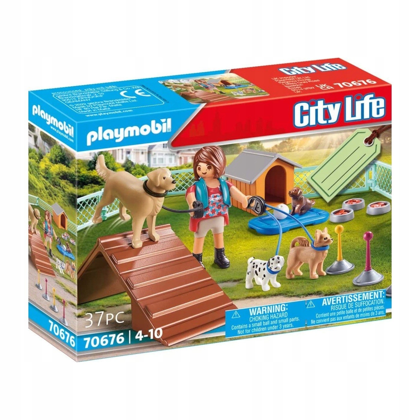 

Playmobil 70676 Zestaw Upominkowy Treserka Psów