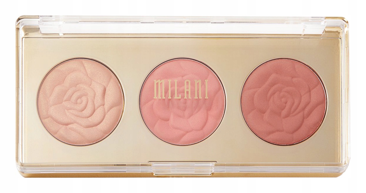 Milani Rose Powder Blush Zestaw 3 róży