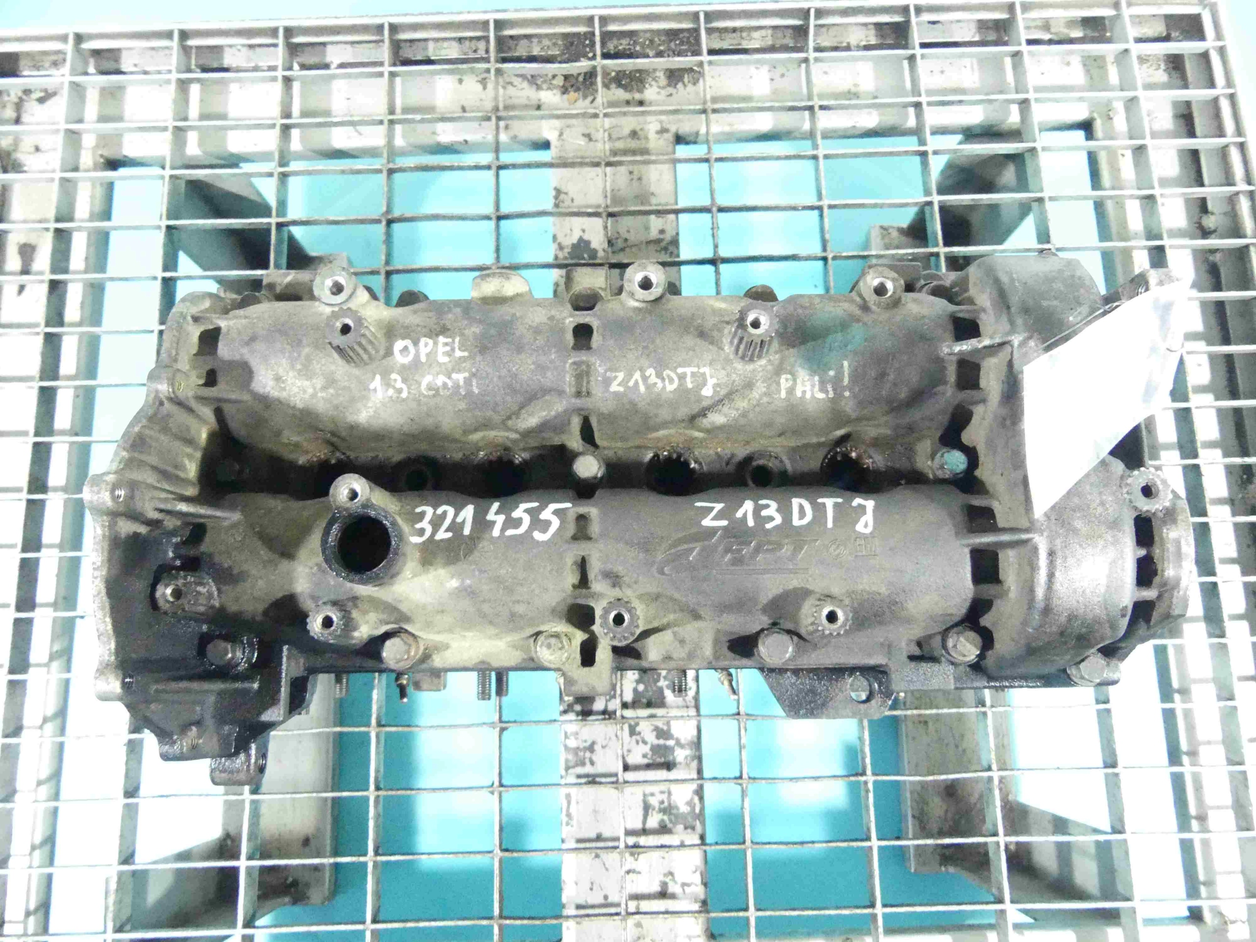 гбц, головка блока цилиндров валы opel Meriva A Z13DTJ 55193111 1.3