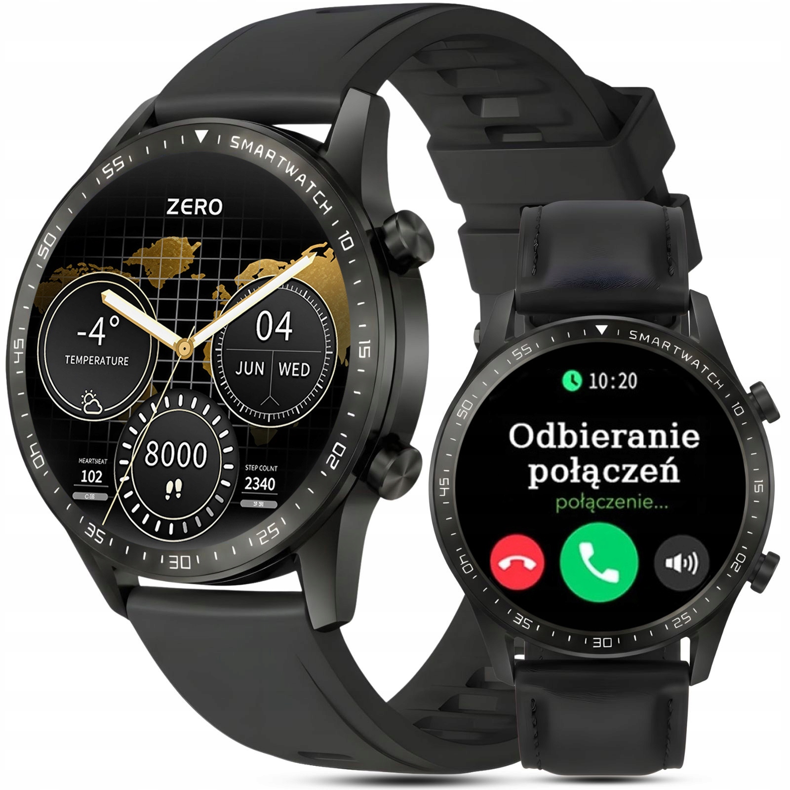 Pánské hodinky Chytré Hodinky Gravity Hovory Sport Zdraví 2 Pásky