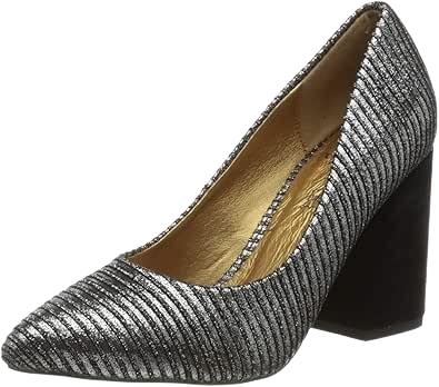 El Caballo Lodičky Stříbrné S Lesklým Vzorem 37 J0C