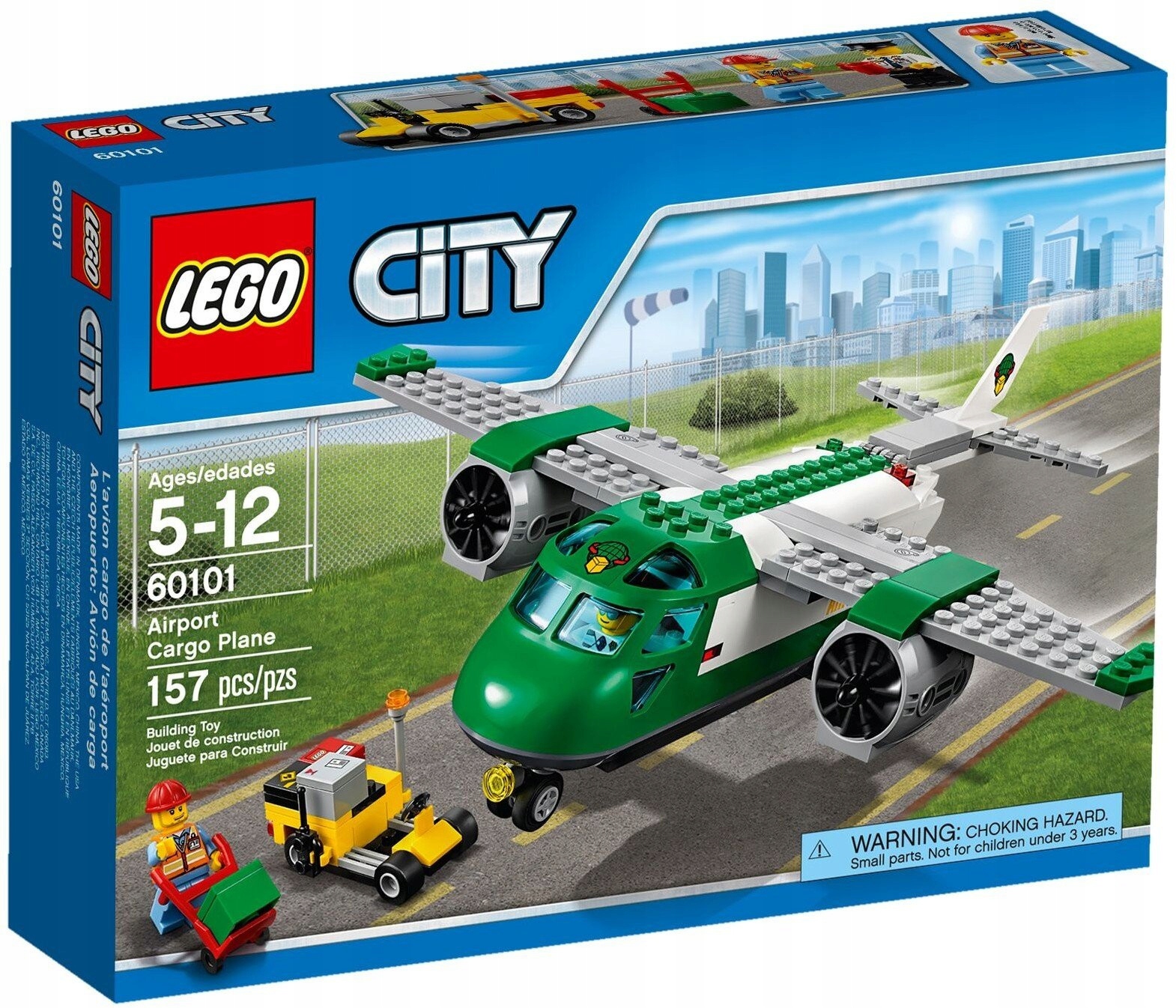 Lego City 60101 Přepravní letadlo Nové