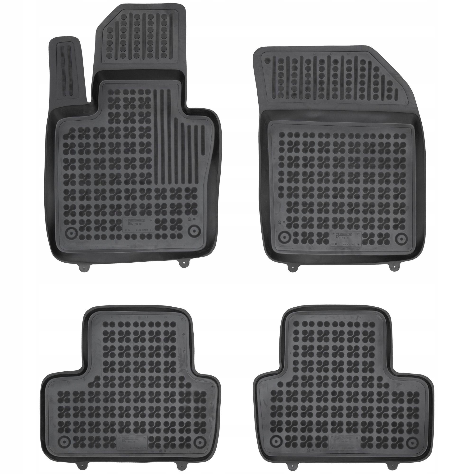 Dywaniki gumowe korytka samochodowe Volvo XC60 II od 2017