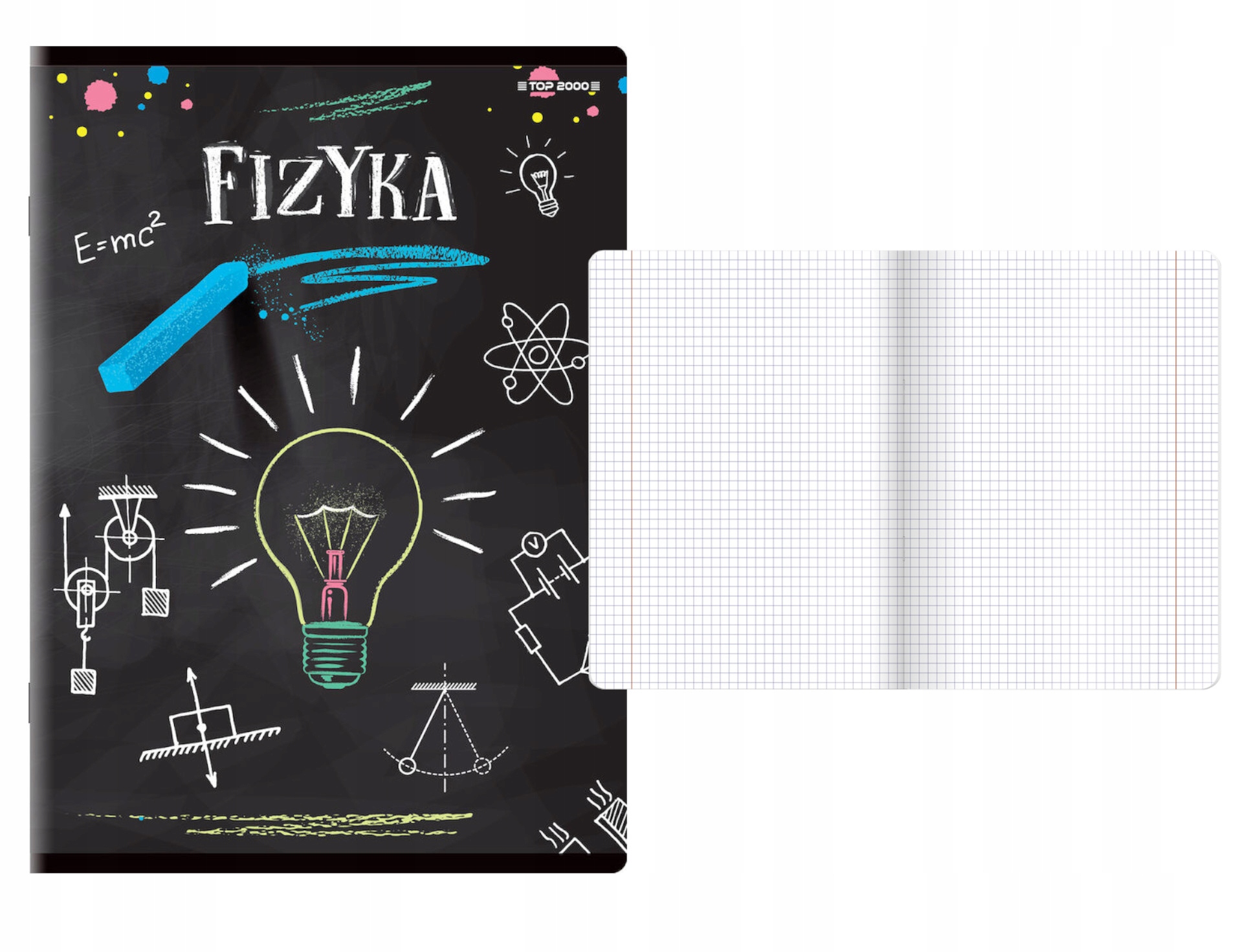 

Zeszyt przedmiotowy Fizyka A5/60 kratka TOP2000
