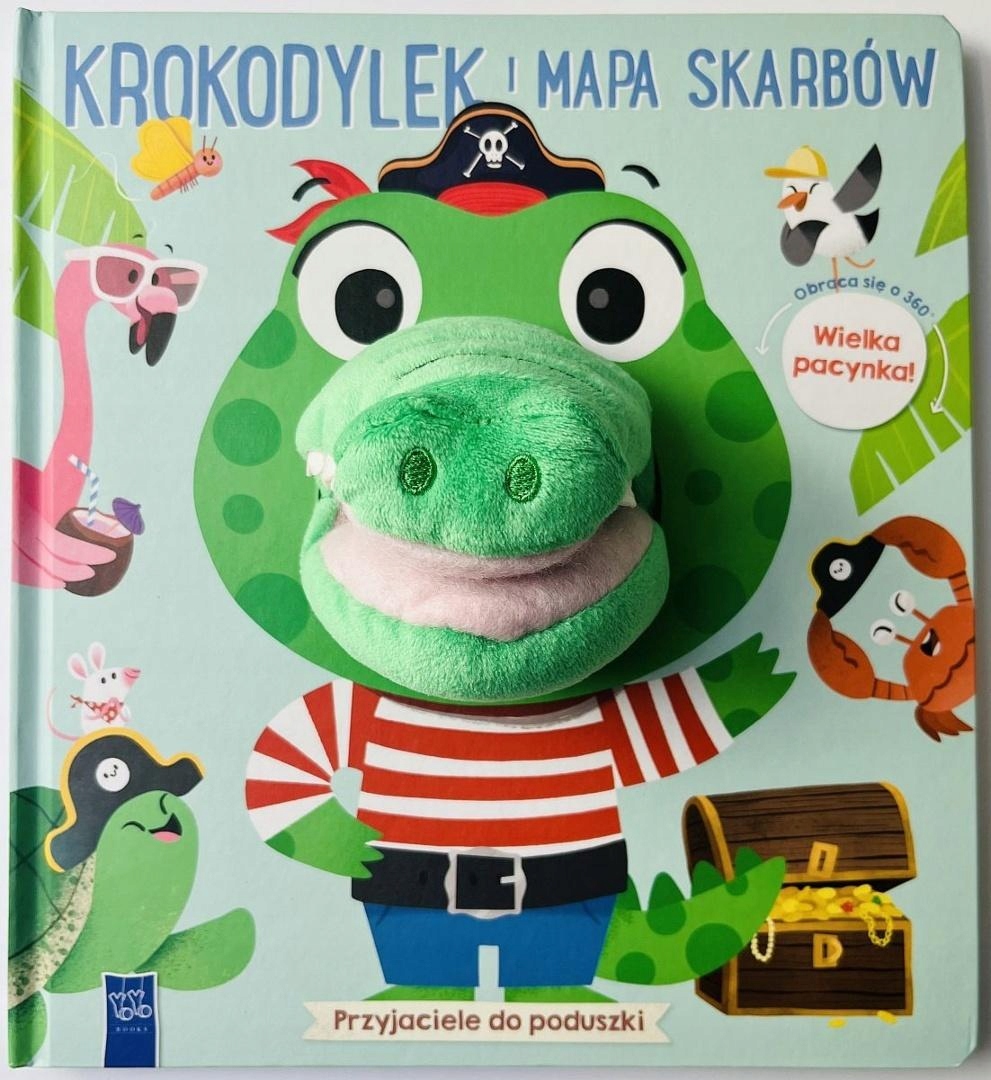 PRZYJACIELE DO PODUSZKI. KROKODYLEK I MAPA SKARBÓW PRACA ZBIOROWA